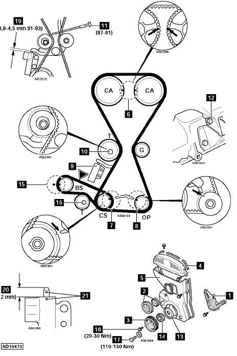 hi can u tell me where the timing marks are on a chariot 4g63