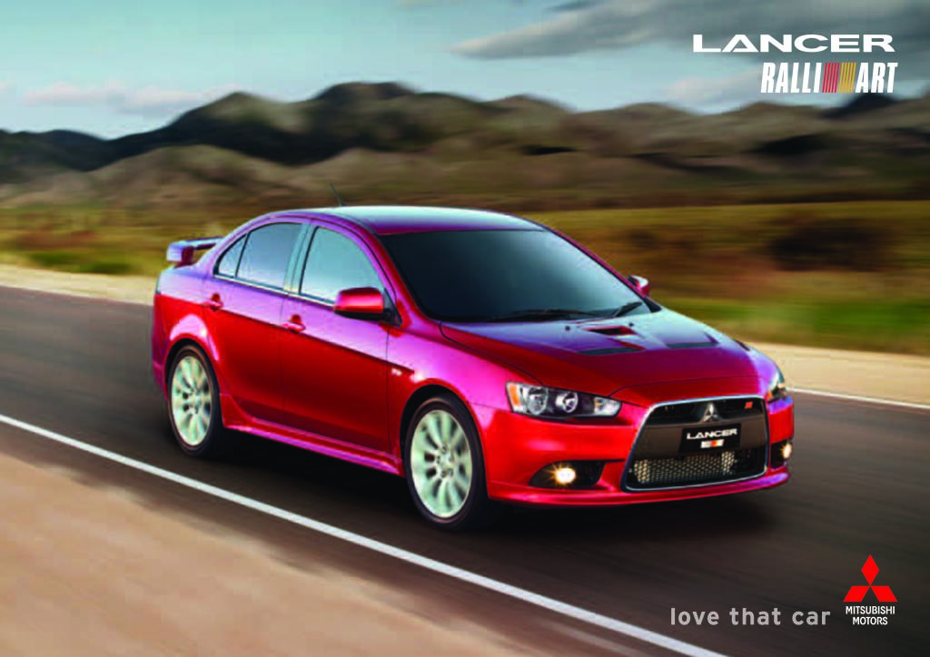 2010 Mitsubishi Lancer Ralliart Au.pdf (1.28 MB) - Katalogy A Prospekty ...