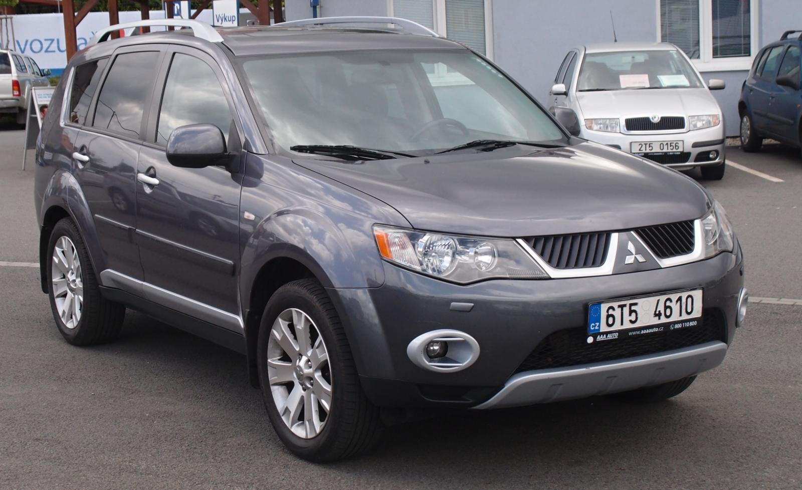 Mitsubishi outlander ii рестайлинг